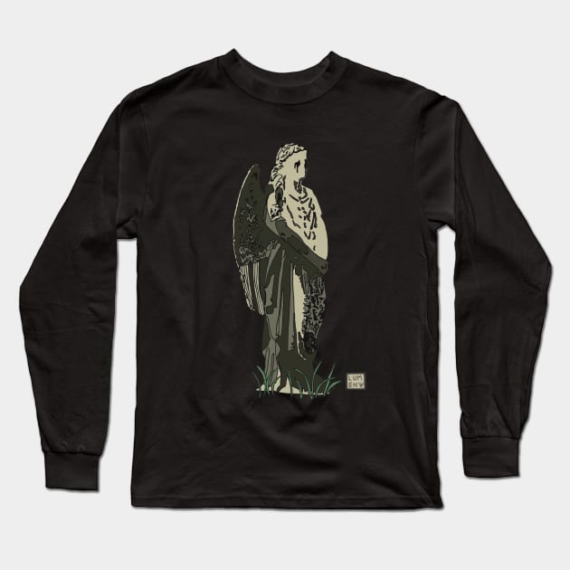 ANGEL OF SORROW Long Sleeve T-Shirt by Shall1983